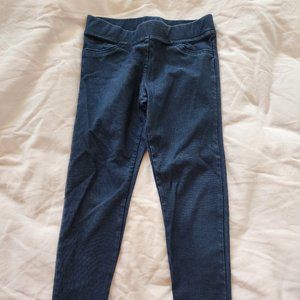 Gap Kids Girls Denim Look Leggings Size S